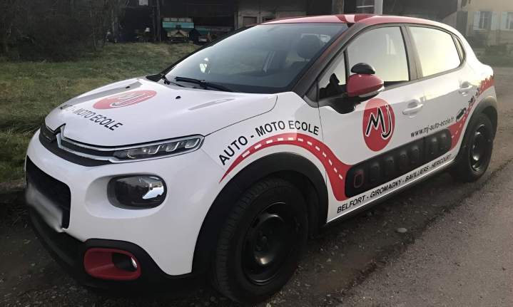 Voiture d'auto école Belfort